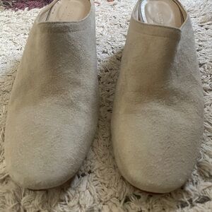 Everlane Cream Mules